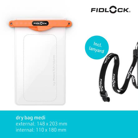 Fidlock Hermetic Medi puhelinpussi - Puhelinkotelot melontaan - 152 - 2